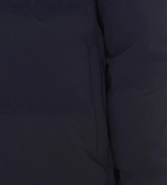 New Impact blue down jacket with hood HERNO
