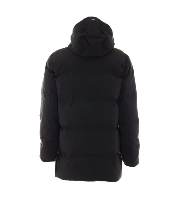 Piumino lungo nero HERNO