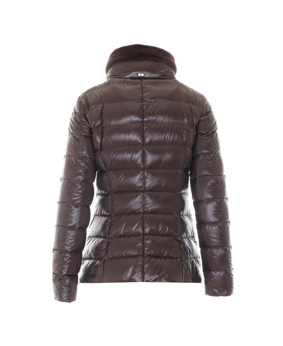Piumino leggero marrone Claudia HERNO