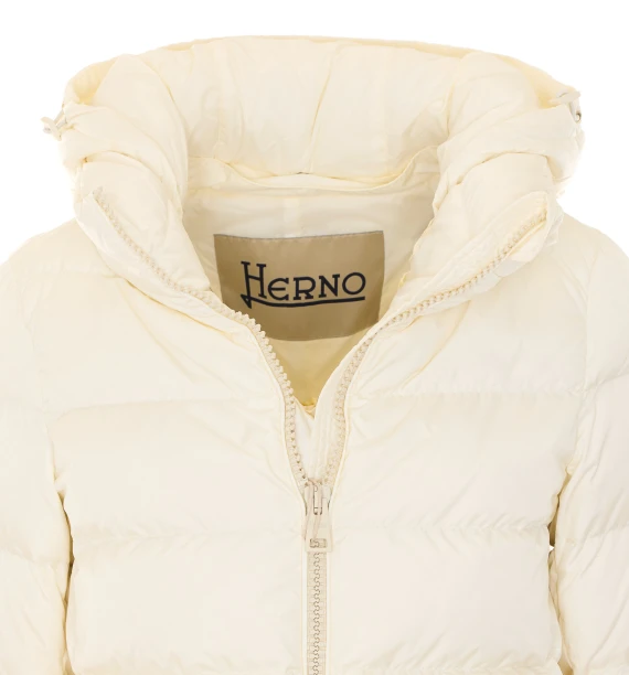 White Chamonix high-neck jacket HERNO
