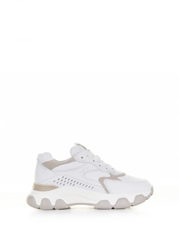 Hyperactive sneakers white beige