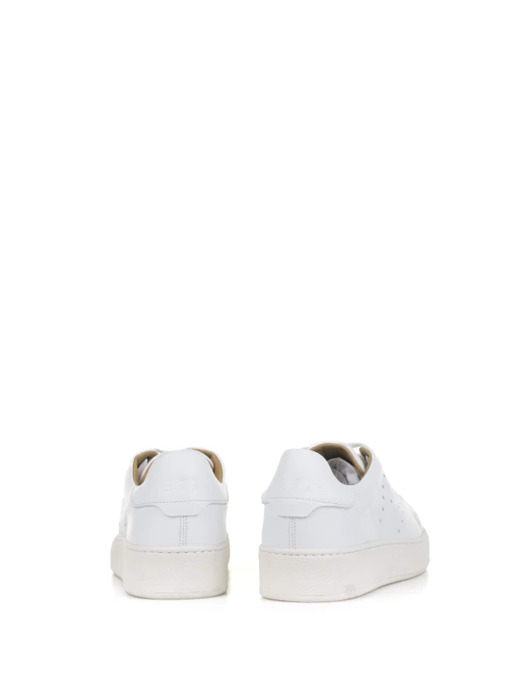 Sneakers H672 bianca in pelle