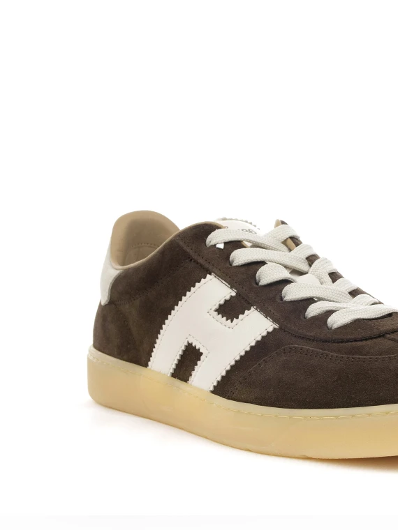 Sneaker Cool marrone in suede