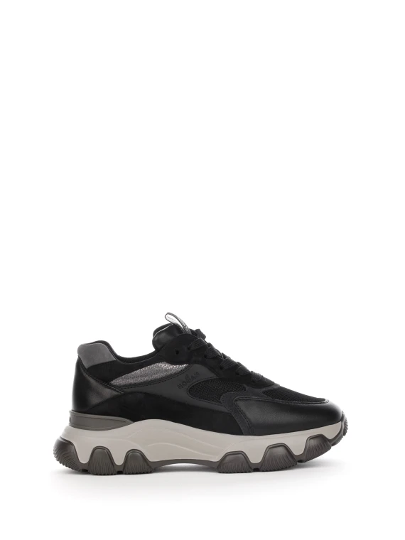 Sneakers Hyperactive nera donna