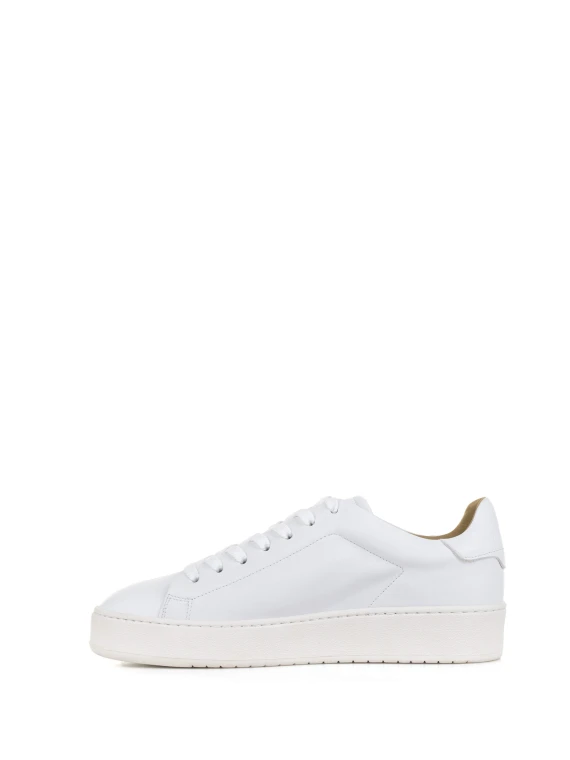 Sneakers H672 bianco in pelle