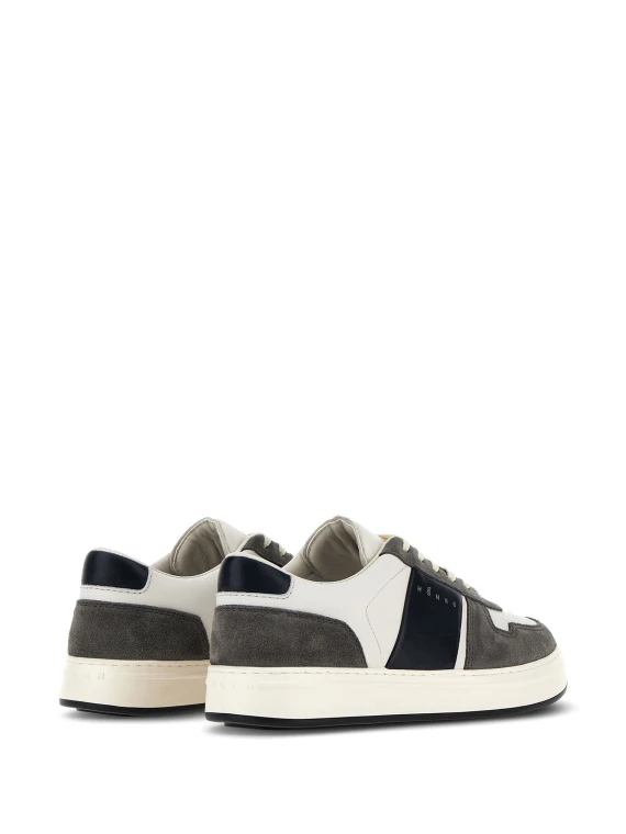 Sneaker H668 H-TV in pelle e suede