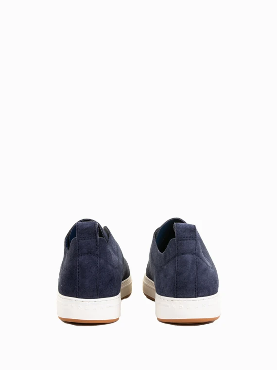 Sneaker H-TV uomo blu navy in suede
