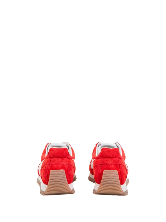 Sneaker 86er donna rosso con suola extralight