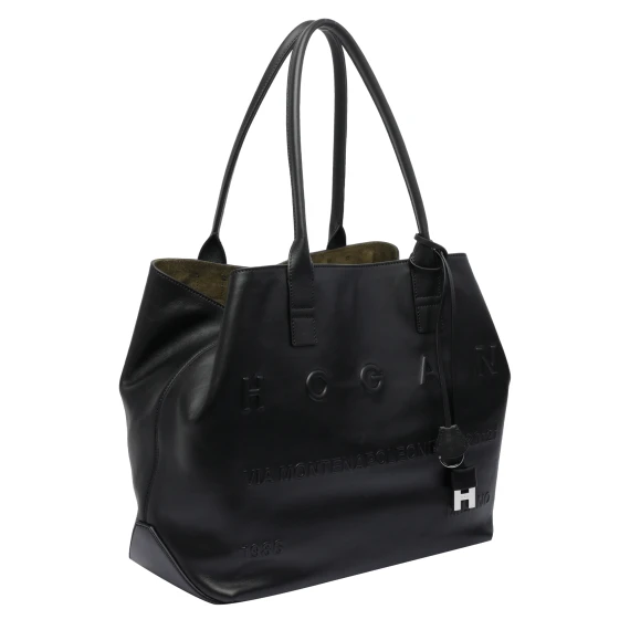 HOGAN SCRIPT MEDIUM SHOPPING BAG