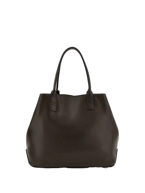 Brown leather bag