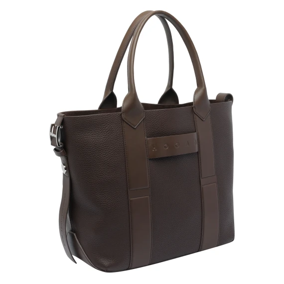 MEDIUM SCRIPT SHOPPING BAG