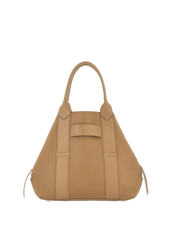 Shopping bag Script Media  in pelle martellata