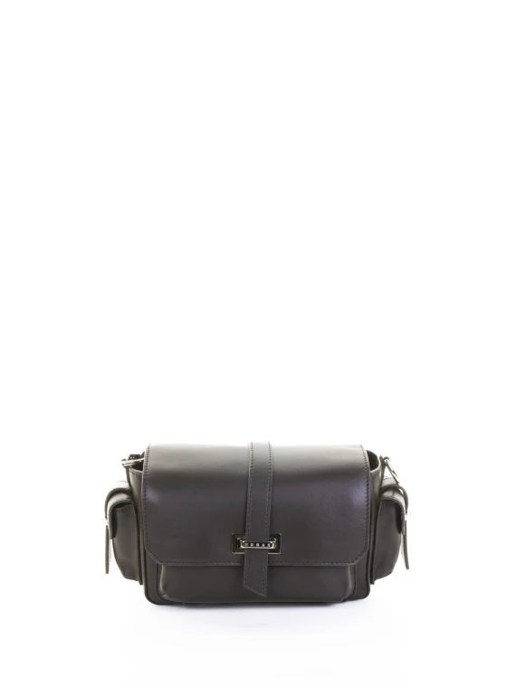 Borsa Flap Piccola in pelle