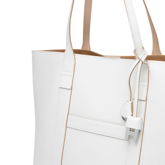 MEDIUM HOGAN SCRIPT SHOPPING BAG