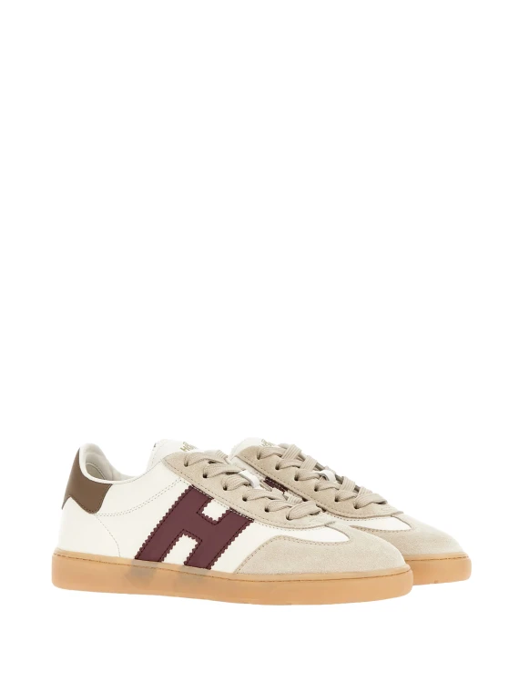 Sneakers Cool White/Bordeaux