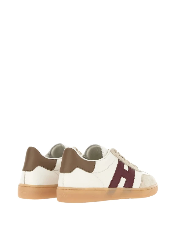 Sneakers Cool White/Bordeaux