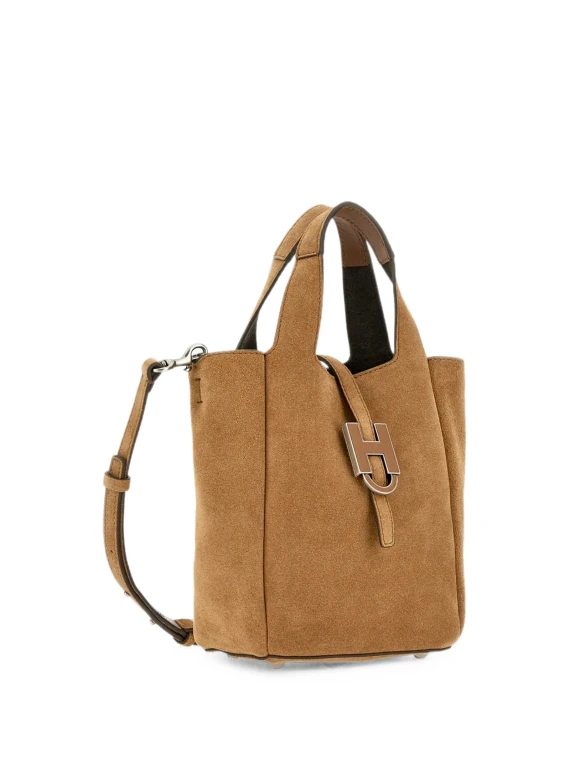 Borsa Shopping Trend Mini Kenia Scuro Hogan