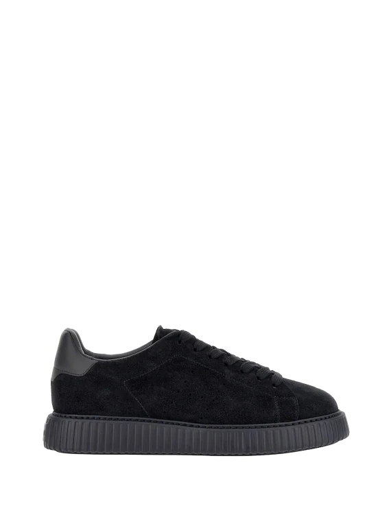 Sneakers H-Stripes Blue in Suede