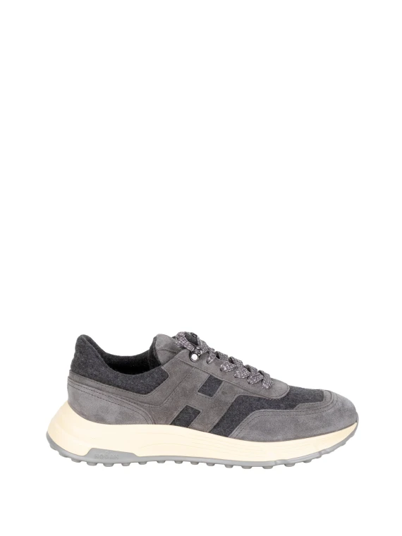 Sneakers Basse H-Stripe Grigio Hogan