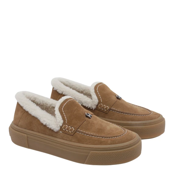 Brown Traditional Sneakers