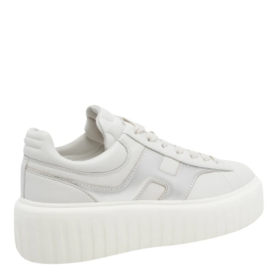 White H-Stripes Sneakers