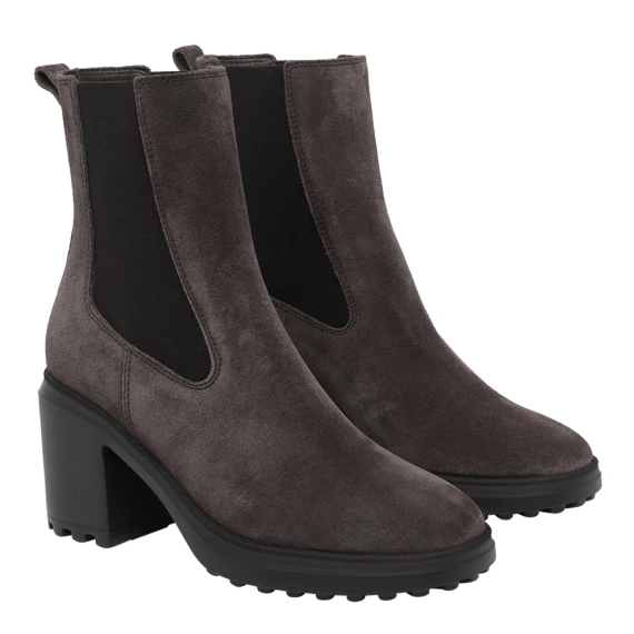 Brown Pump Booties Hogan