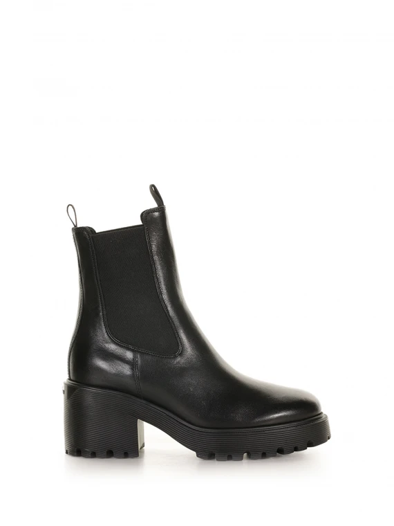 Chelsea Boots H649 black leather