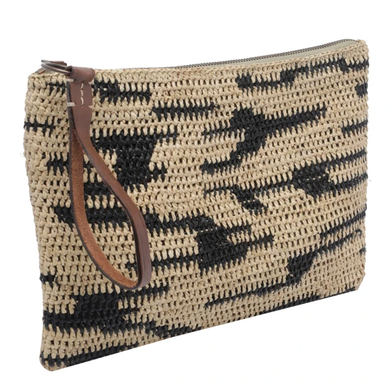 Beige Clutch Bag