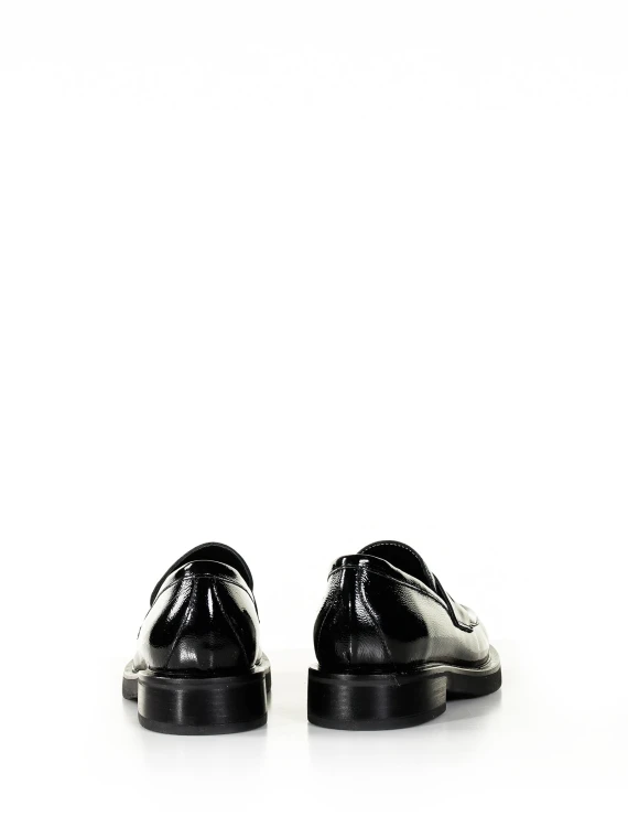 Naplack leather moccasin