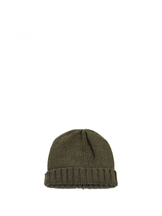 Cashmere hat in green