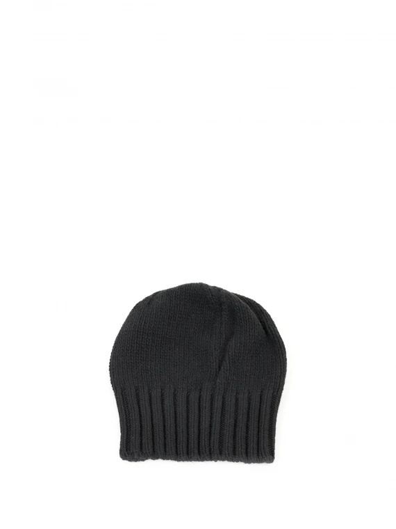 Cashmere hat in black
