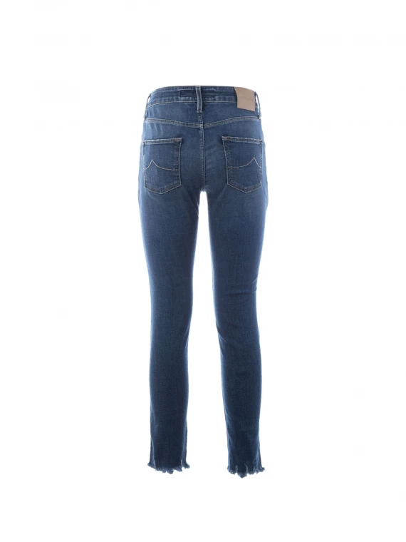 Slim fit high waisted jeans