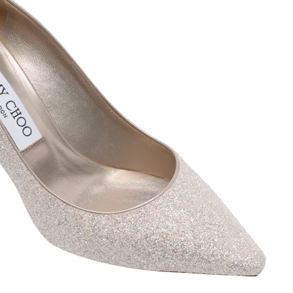 Jimmy Choo Scarpe con Tacco Oro