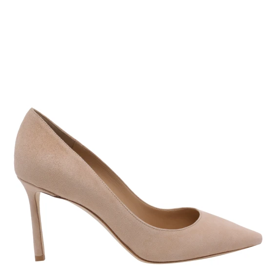 Scarpe con Tacco Beige