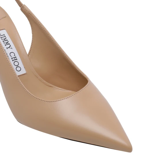 Scarpe con Tacco Beige