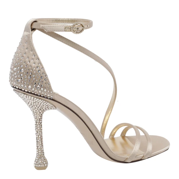 Gold Zelia Pump Sandals Jimmy Choo