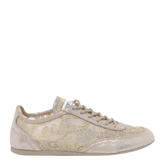 Gold Sunny Sneakers Jimmy Choo