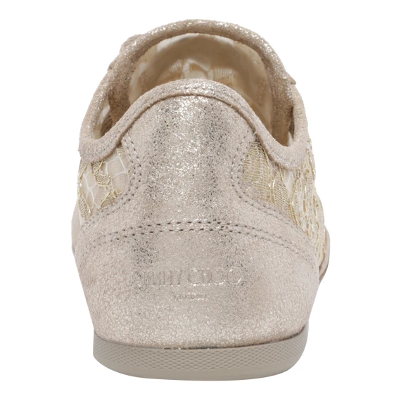 Gold Sunny Sneakers Jimmy Choo