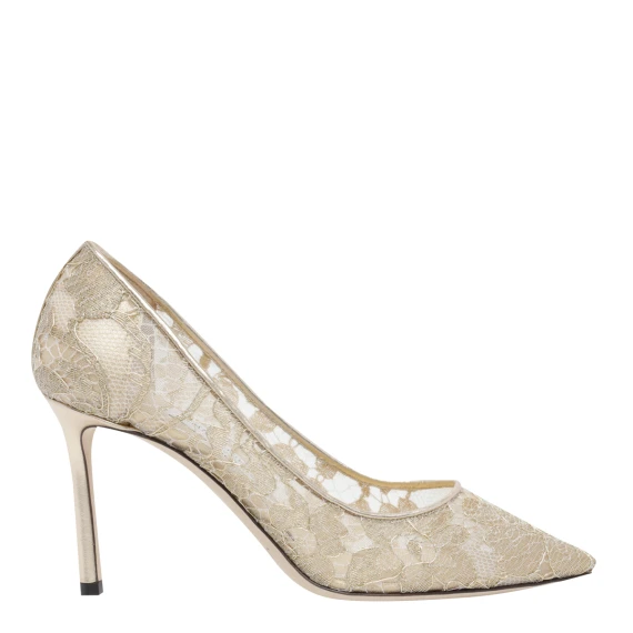 Gold Romy Pumps Jimmy Choo