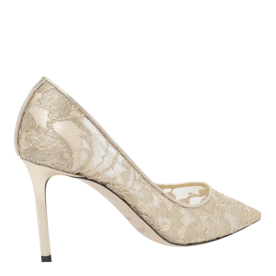 Gold Romy Pumps Jimmy Choo