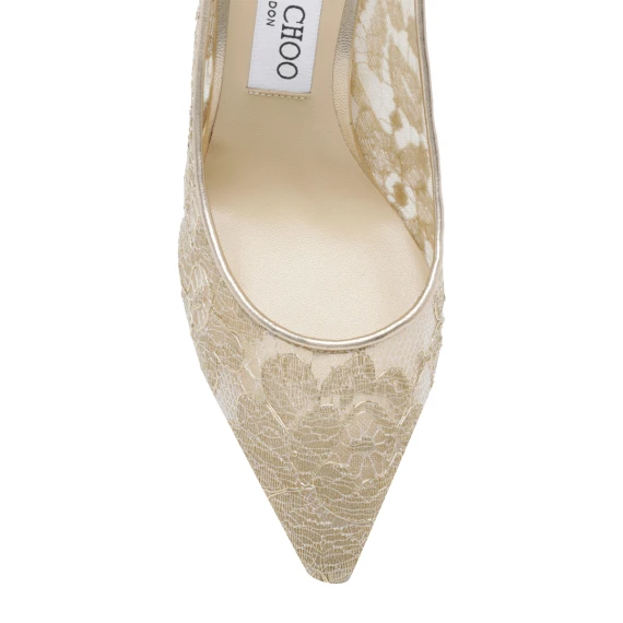 Gold Romy Pumps Jimmy Choo