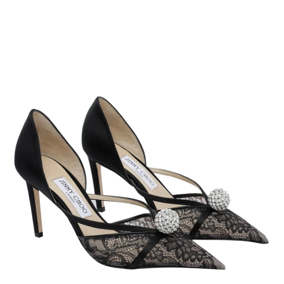 Black Sacora Pumps Jimmy Choo