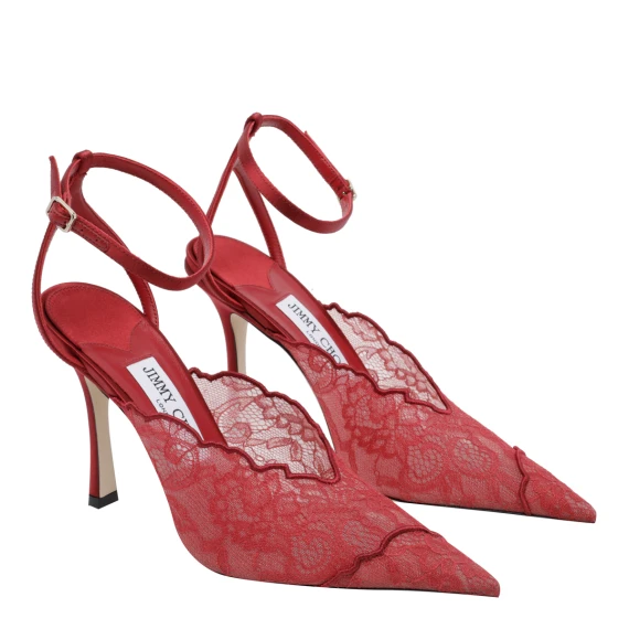 Red Faiz Decollete' Jimmy Choo