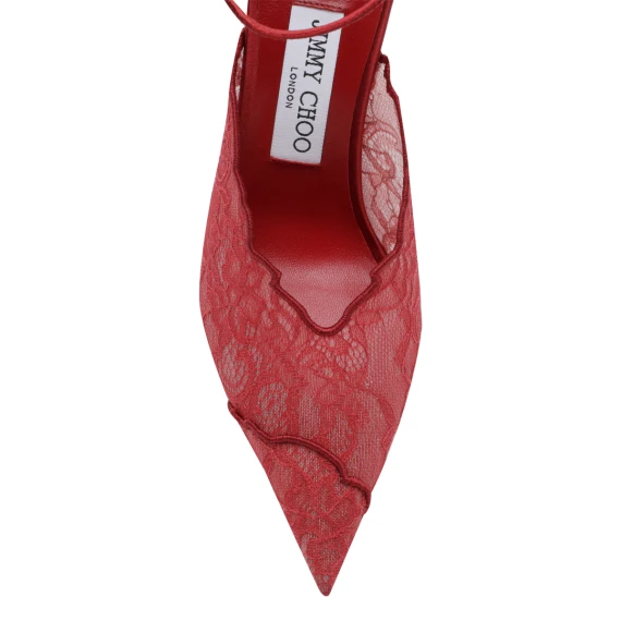 Red Faiz Decollete' Jimmy Choo