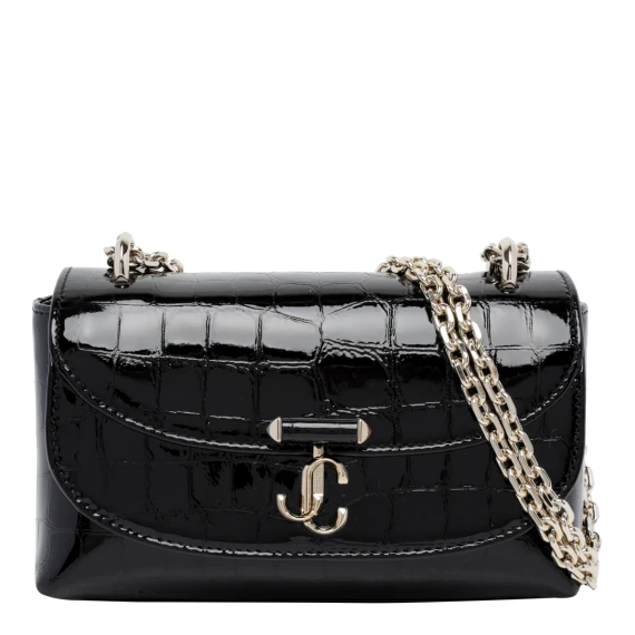 Borsa a tracolla Avn Curve nera Jimmy Choo