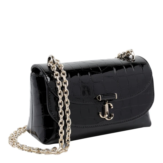 Black Avn Curve Crossbody Bag Jimmy Choo