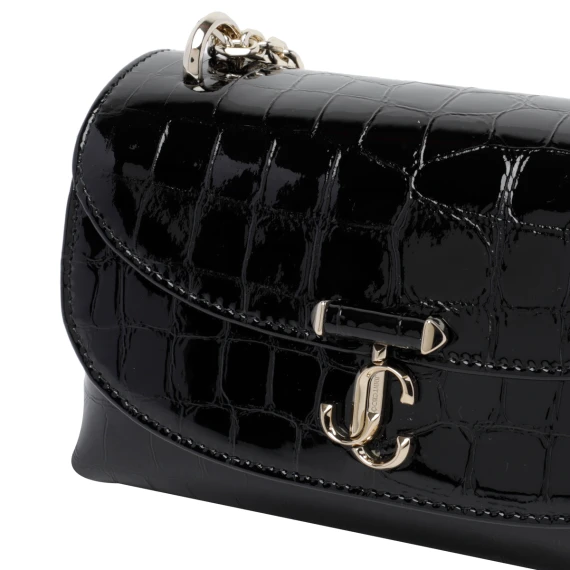 Black Avn Curve Crossbody Bag Jimmy Choo