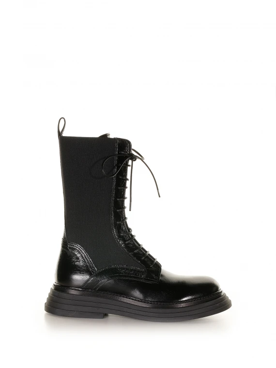 Carol elasticated ankle boot with laces