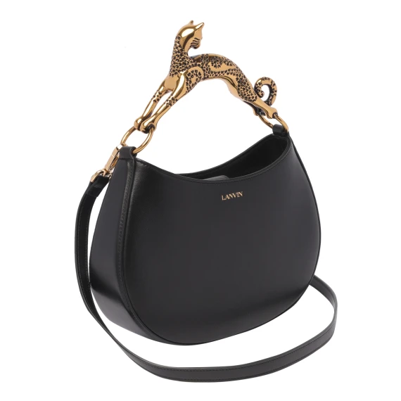 Borsa Hobo Bag with Cat Handle
