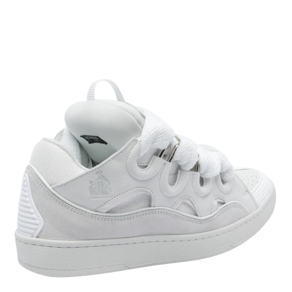 White Curb Sneakers
